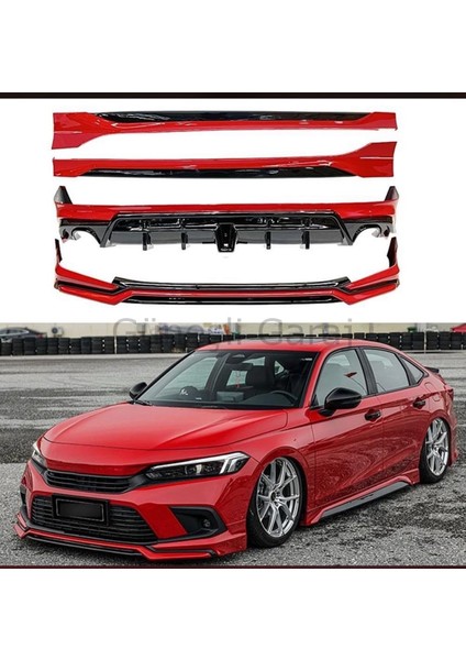 Homda Civic Fe 2022 Body Kit Seti Plastik