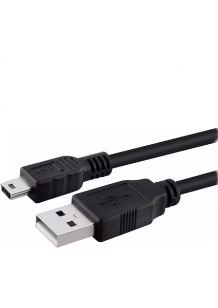 1.5 Metre Mini USB Kablo 1.5 Metre 5 Pin Mini USB Kablo Ps3 Kol Şarj Kablosu fiyatları