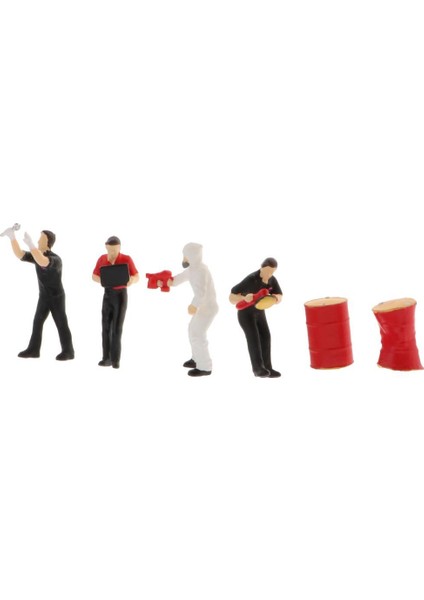 1set 1/64 Ölçekli El Boyalı Manzara Modeli Küçük Insanlar Bebek Siyah (Yurt Dışından) indirimleri