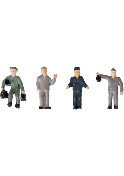 1:87 Boyalı Mix Model Tren Demiryolu Işçisi Insanlar Figürler Merdiven Kovası (Yurt Dışından)