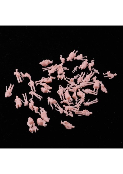 120 Adet 1:87 Ölçek Boyasız Model Tren Demiryolu Insan Figürleri Sandtable Için 15MM (Yurt Dışından)