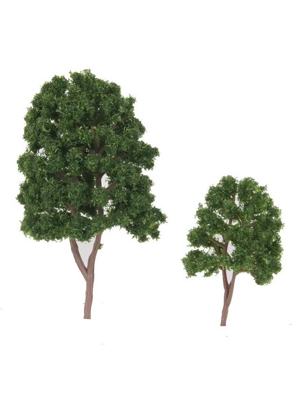 20 Adet Model Ağaçları Tren Demiryolu Bahçesi Ormanı Sahnesi Düzenleri 1: 150 N Gauge (Yurt Dışından)