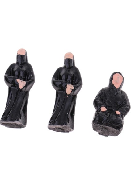 20 Adet Plastik Boyasız 1: 100 Ölçekli Model Figürler Insan (Yurt Dışından)