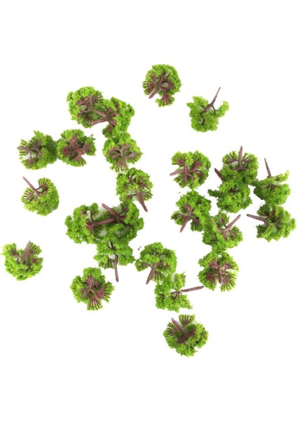 25X Z Ölçekli Model Demiryolu Ağaçları Sokak Planı Bahçe Peyzajı Savaş Oyunu Diorama (Yurt Dışından)