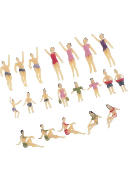 20 Parça 1: 100 Kişi Model Figürleri Oyuncaklar Modeli Yapım H0 0 Gösterge (Yurt Dışından) indirimleri