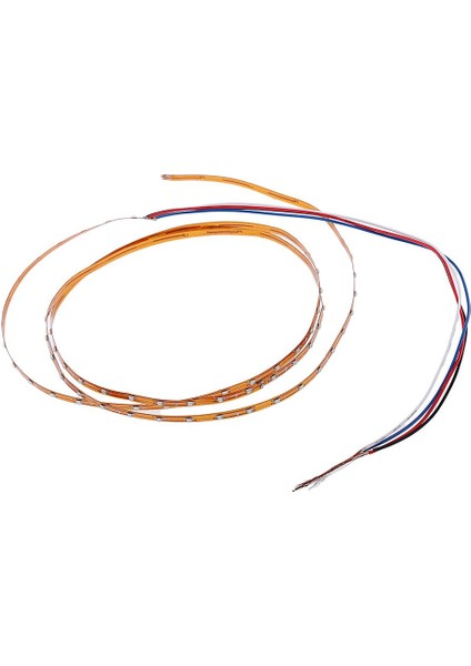 Kum Masası LED Işık Çubuğu Kablo Kablosu Tren Demiryolu Yol Manzarası Yeşil (Yurt Dışından)