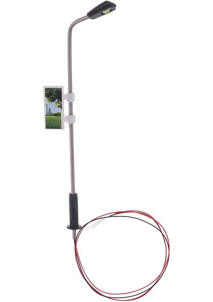 20X 1/200 Model Tren Avlu Lambası Post LED Street Lappost Lights Ho Düzen (Yurt Dışından)