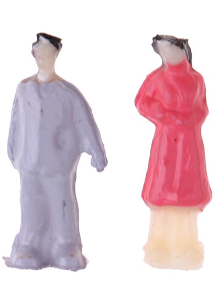 Park Caddesi Düzeni Için 1/150 Boyalı Polt People Yolcusy Fıgrus Modeller (Yurt Dışından) fırsatları