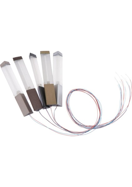 5 Adet Model Demiryolu Tren Lambası Sokak Lambası Led'leri H0 Gösterge 6.1cm (Yurt Dışından)