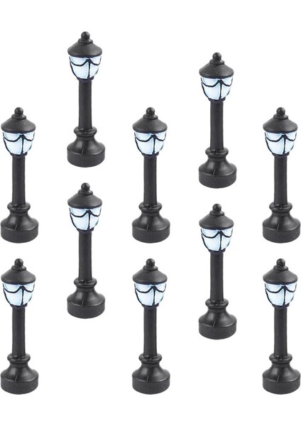 10 Adet Reçine Sokak Lambaları Modeli Bina Tek Kafa LED Işıklar Lambalar Direk (Yurt Dışından) fiyatları