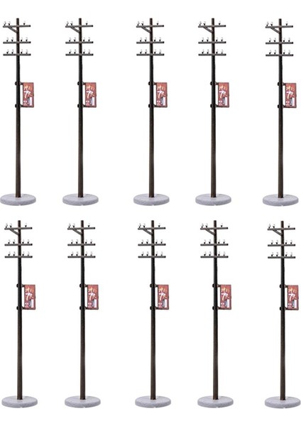 10X 1/87 Model Tren Sokağı Peyzaj Düzeni Ho 9.3cm Için (Yurt Dışından) fiyatları