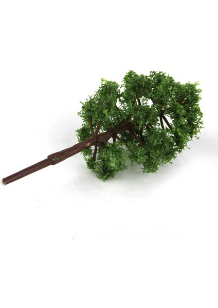 20 Adet 8cm Model Ağaçları Tren Demiryolu Savaşı Oyunu Diorama Tren Manzarası 1: 150 N Koyu Yeşil (Yurt Dışından) fırsatları