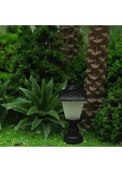 10 Adet 1: 100 Ölçekli LED Sokak Lambaları Kum Masa Modeli Yapı Dekoru 1.9 cm (Yurt Dışından)