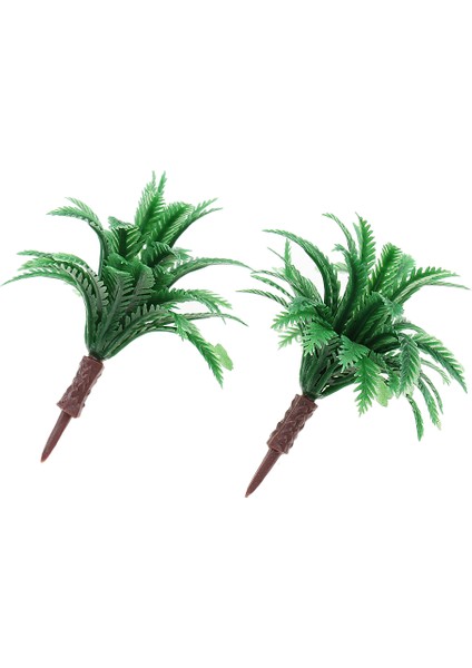 10X/PAKET 4.5cm/1.77 Inç Yeşil Modeller Ağaç 1/150 N Rr Demiryolu Mini Sahnesi Için (Yurt Dışından) modelleri