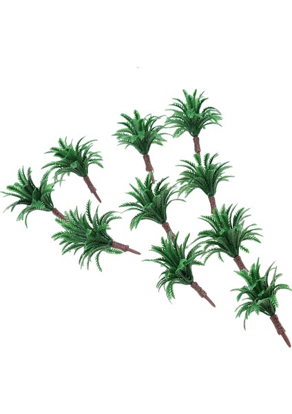 10X/PAKET 4.5cm/1.77 Inç Yeşil Modeller Ağaç 1/150 N Rr Demiryolu Mini Sahnesi Için (Yurt Dışından) indirimleri