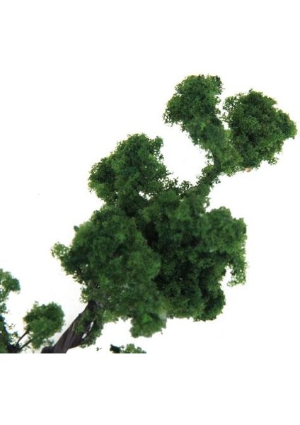 12CM Çam Ağaçları ve Sycamore Derin Yeşil 00 Ölçekli Takım Tren Track Düzeni (Yurt Dışından)