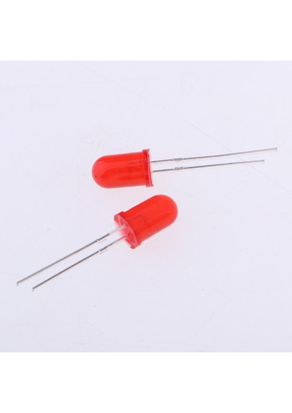100 Adet F5 5mm LED Diyotlar - Kırmızı (Yurt Dışından) fırsatları