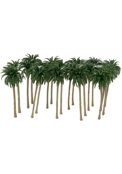 20 Adet Yeşil Model Hindistan Cevizi Palmiye Ağaçları 1/120 Ölçek 8cm (Yurt Dışından) indirimleri