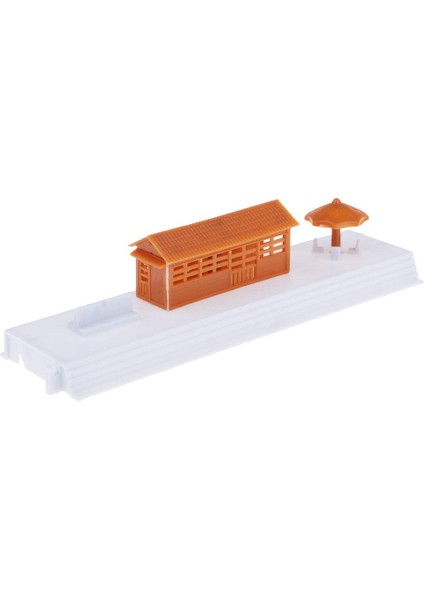 Bekleme Odası - Model Tren Manzarası Sayfaları Ho Ölçekli Demiryolu Binası Diorama (Yurt Dışından)