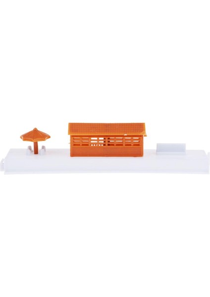 Bekleme Odası - Model Tren Manzarası Sayfaları Ho Ölçekli Demiryolu Binası Diorama (Yurt Dışından)