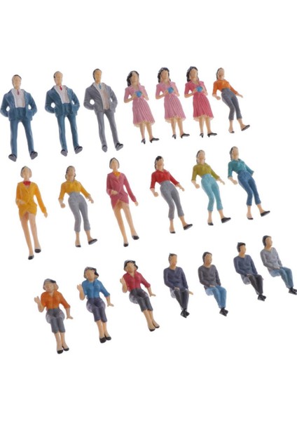 20 Adet 1/25 Kum Masa Bebek Modeli Dıy El Yapımı Bina Modeli Malzemesi Yeni (Yurt Dışından) fiyatları