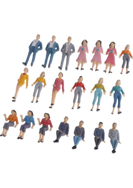 20 Adet 1/25 Kum Masa Bebek Modeli Dıy El Yapımı Bina Modeli Malzemesi Yeni (Yurt Dışından) modelleri