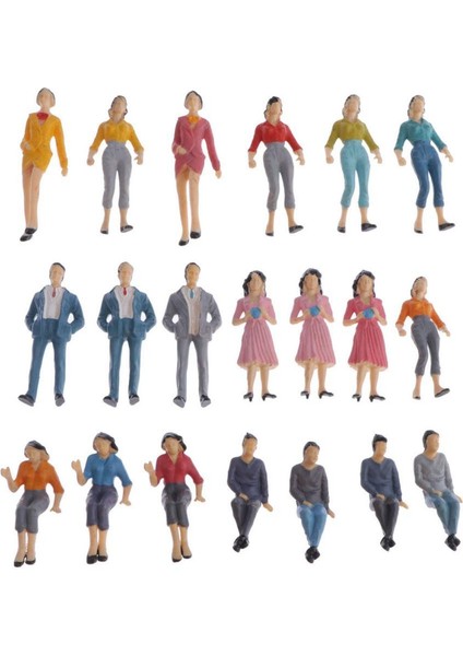 20 Adet 1/25 Kum Masa Bebek Modeli Dıy El Yapımı Bina Modeli Malzemesi Yeni (Yurt Dışından) fırsatları