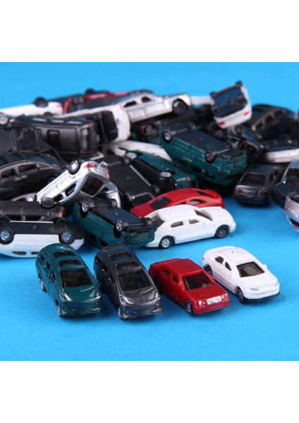 1: 150 Ölçekte 100 Plastik Kaplı Model Otomobil Paketi (Yurt Dışından) modelleri