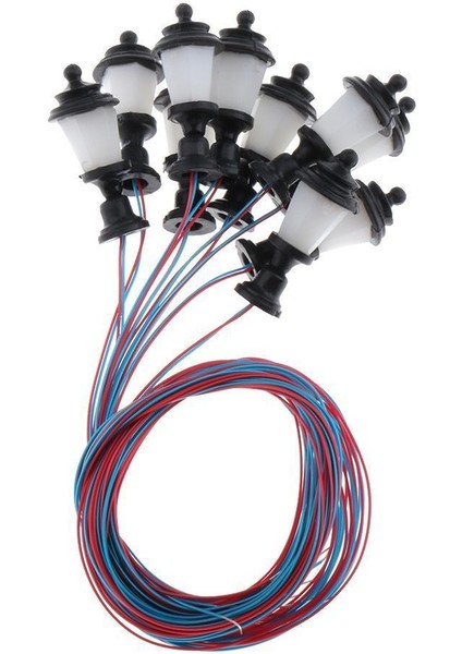 1.7cm Minyatür Model Ho Ölçek LED Sokak Işıkları Bahçe Çim 1: (Yurt Dışından)
