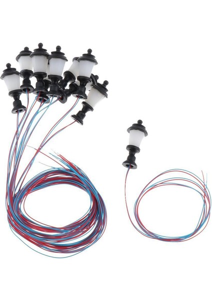 1.7cm Minyatür Model Ho Ölçek LED Sokak Işıkları Bahçe Çim 1: (Yurt Dışından) modelleri