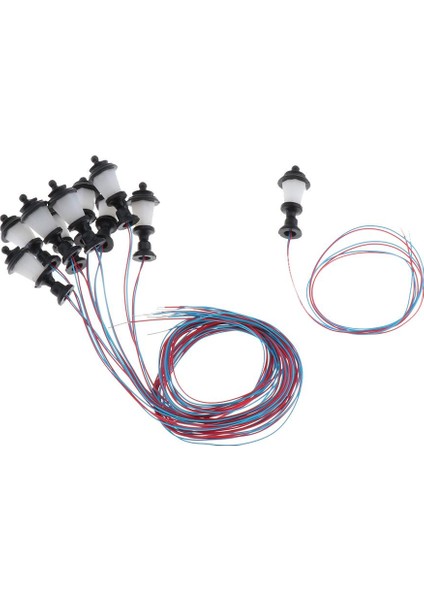 1.7cm Minyatür Model Ho Ölçek LED Sokak Işıkları Bahçe Çim 1: (Yurt Dışından) fırsatları