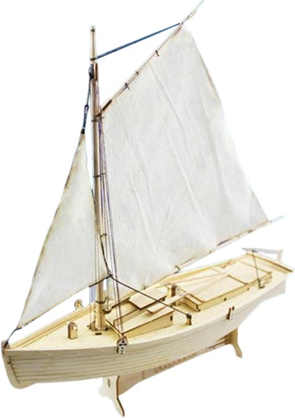 Yelkenli Model Kiti Dıy Montaj Bina Kiti Oturma Odası Dekor (Yurt Dışından)