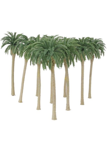 20X 1/150 Mini Street Park Bahçe Dekoru Için Sahte Model Hindistan Cevizi Ağaçları 7cm (Yurt Dışından) fırsatları