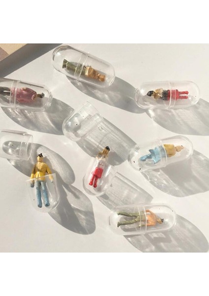 Takı Zanaat Yapımı Için 100X Plastik Kapsül Kötü Adam Kapsül Figürinleri (Yurt Dışından) modelleri