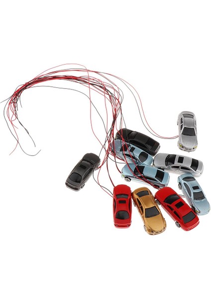 10 Paket Ho Ölçekli Model Otomobiller Boyalı Model Otomobiller Ho/tt Ölçekli Tren Manzarası Için Ho Ölçekli Model Tren Arabaları - 1:75 (Yurt Dışından) fiyatları