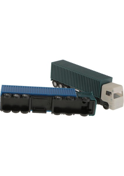52 Adet 1/150 Ölçekli Plastik Kamyon Traktör Konteyner Kamyon Modeli Manzara (Yurt Dışından) modelleri