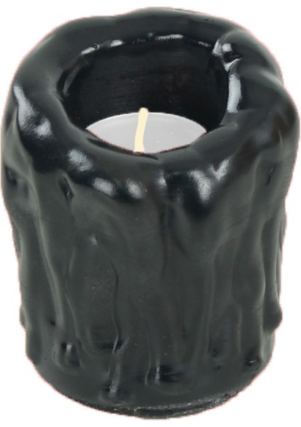 Şamdan Dekoratif Mumluk Şamdan Tealight Mum Uyumlu Erimiş Mum Orta Model