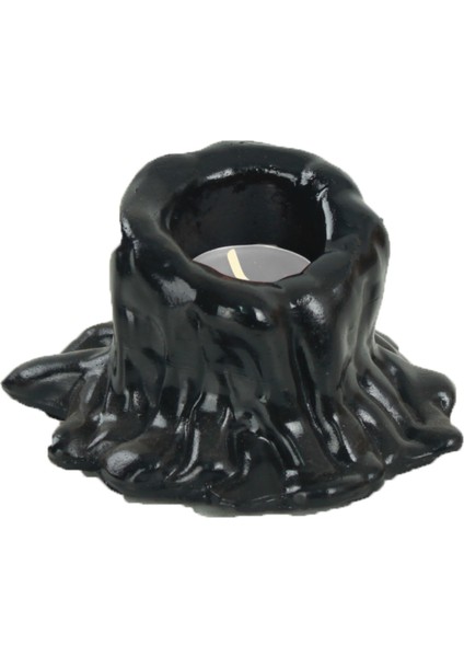Şamdan Dekoratif Mumluk Şamdan Tealight Mum Uyumlu Erimiş Mum Küçük Model