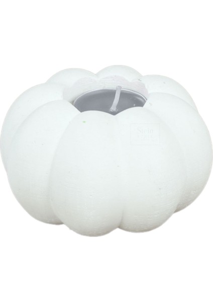 Şamdan Dekoratif Mumluk Şamdan Tealight ve Uzun Mum Uyumlu Kabak Model