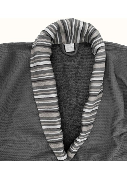 Limira 2li Set Antrasit Pamuk 1 Bornoz L-XL 1 Havlu 50x90 2234 fırsatları