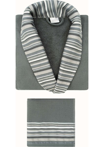 Limira 2li Set Yeşil Pamuk 1 Bornoz L-XL 1 Havlu 50x90 2235 fiyatları