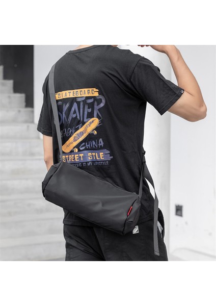 Spor Spor Ins Tek Omuz Askılı Trendy Sırt Küçük Silindir Varil Tek Omuzdan Askılı Çapraz Çanta (Yurt Dışından) fırsatları