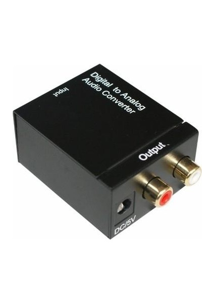 Optik Rca Çevirici Dijital Analog Çevirici
