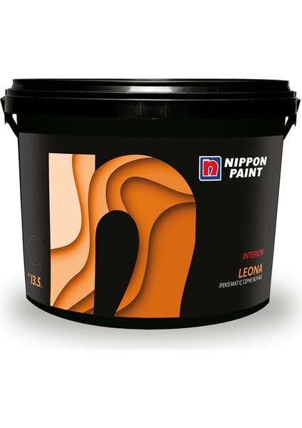 Paint Leona Ipeksi Mat Tam Silinebilir Iç Cephe Boyası 13,5 Litre