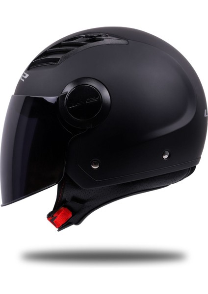 Aırflow Mat Siyah Kask Siyah Cam