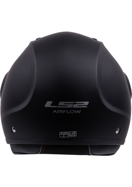 Aırflow Mat Siyah Kask Siyah Cam