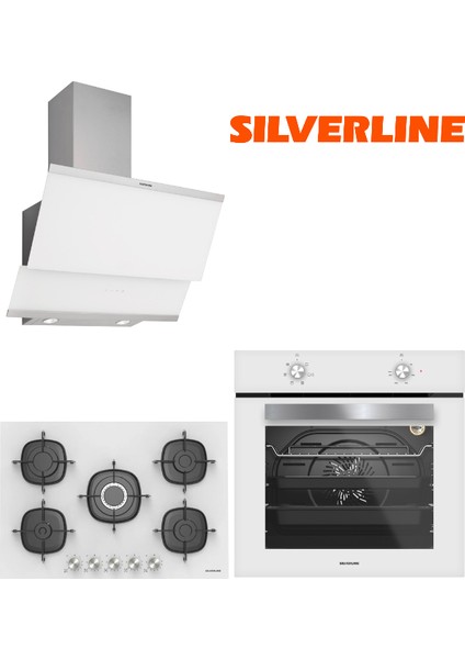 Sılverlıne 3'lü Ankastre Set (BO6501W01-3420 W CLA-CS5622W01)