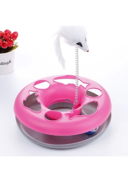 Yaylı Fareli Dönen Toplu Kedi Oyuncağı fiyatları