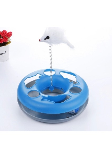 Yaylı Fareli Dönen Toplu Kedi Oyuncağı fırsatları