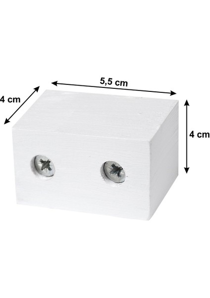 Masa Sandalye Koltuk Kanepe Ünite Ayak Yükseltici Ağaç Takoz Boy 4 cm En 55 mm